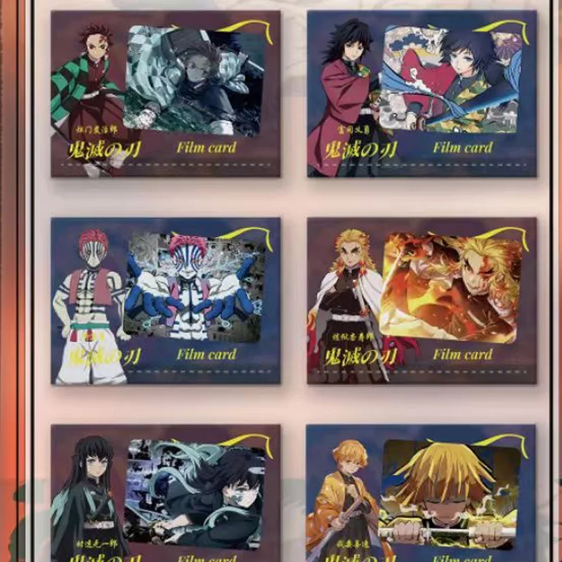 Wholesales Demon Slayer Collection Card Junka Epoxy Window Card Nezuko Mitsuri Ssp Ur Box Trading Anime Acg Cards