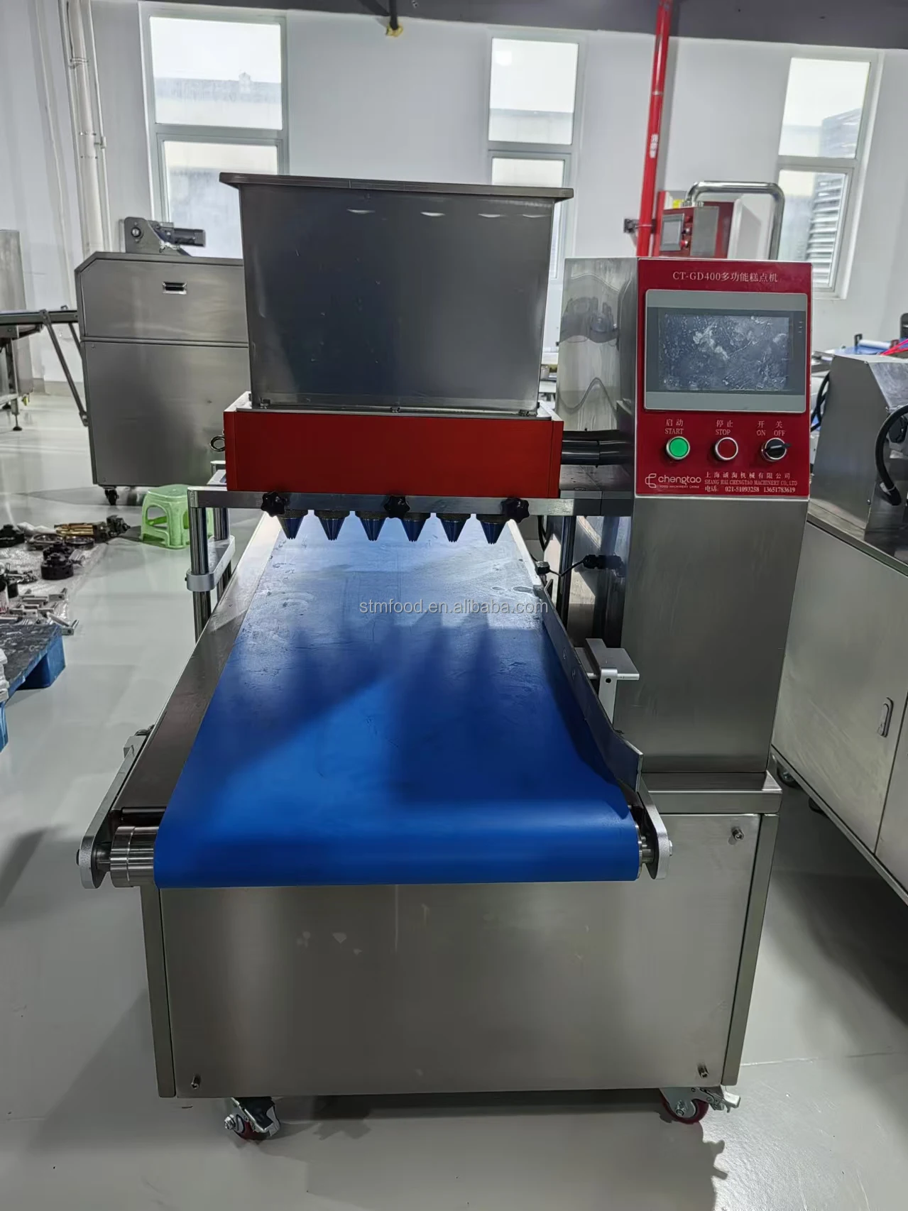 자동 전기 케이크 기계 크림 충전 신제품