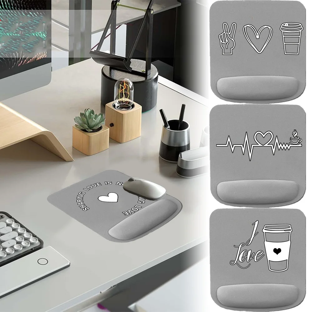 

Защитный коврик для мыши на запястье снимает усталость руки, поддерживает запястье, мягкий нескользящий коврик для мыши для ноутбука, компьютера, пищевой серии