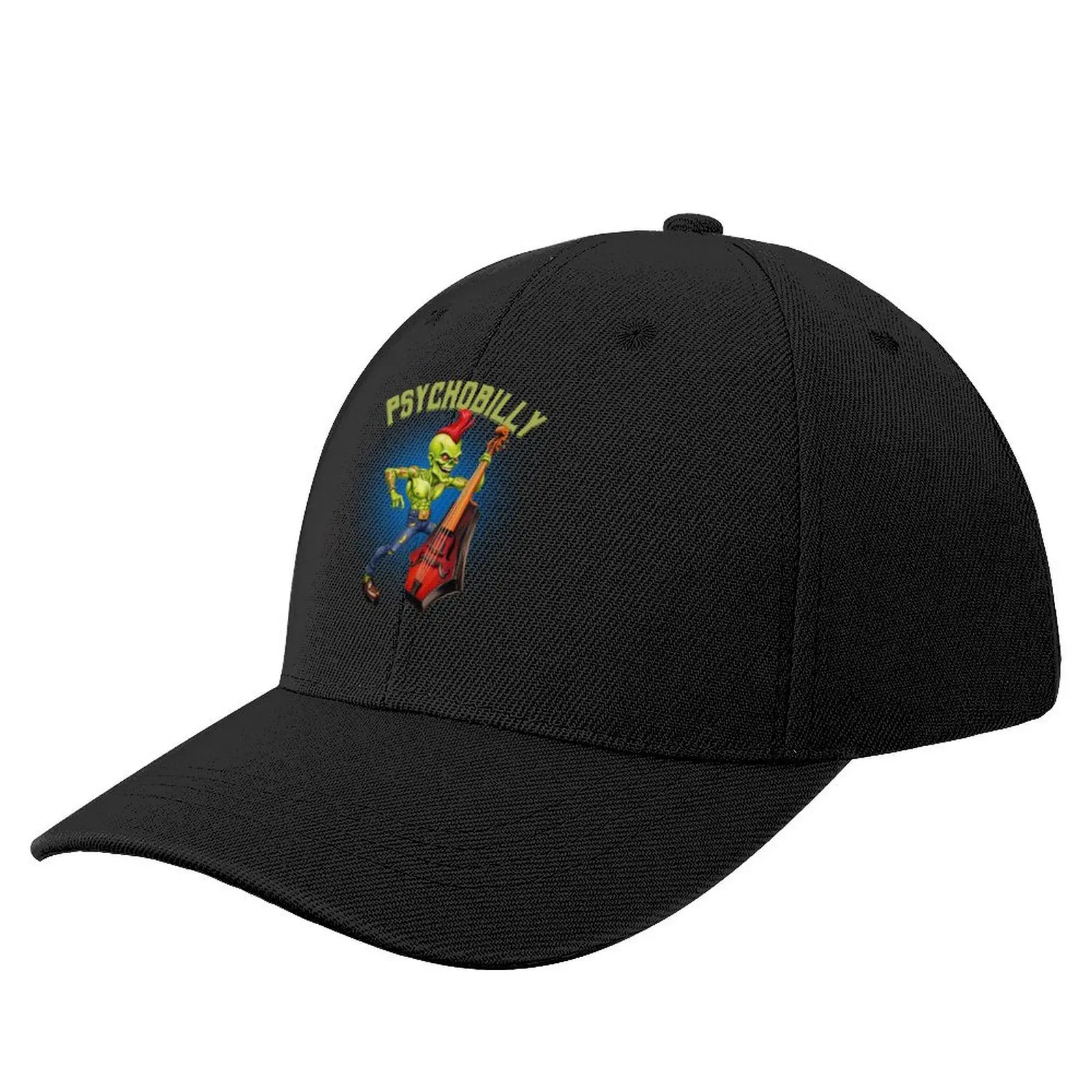 Rockin undead psychobilly art illustration t-shirt Baseball Cap New In Hat Hood Men Caps Women's