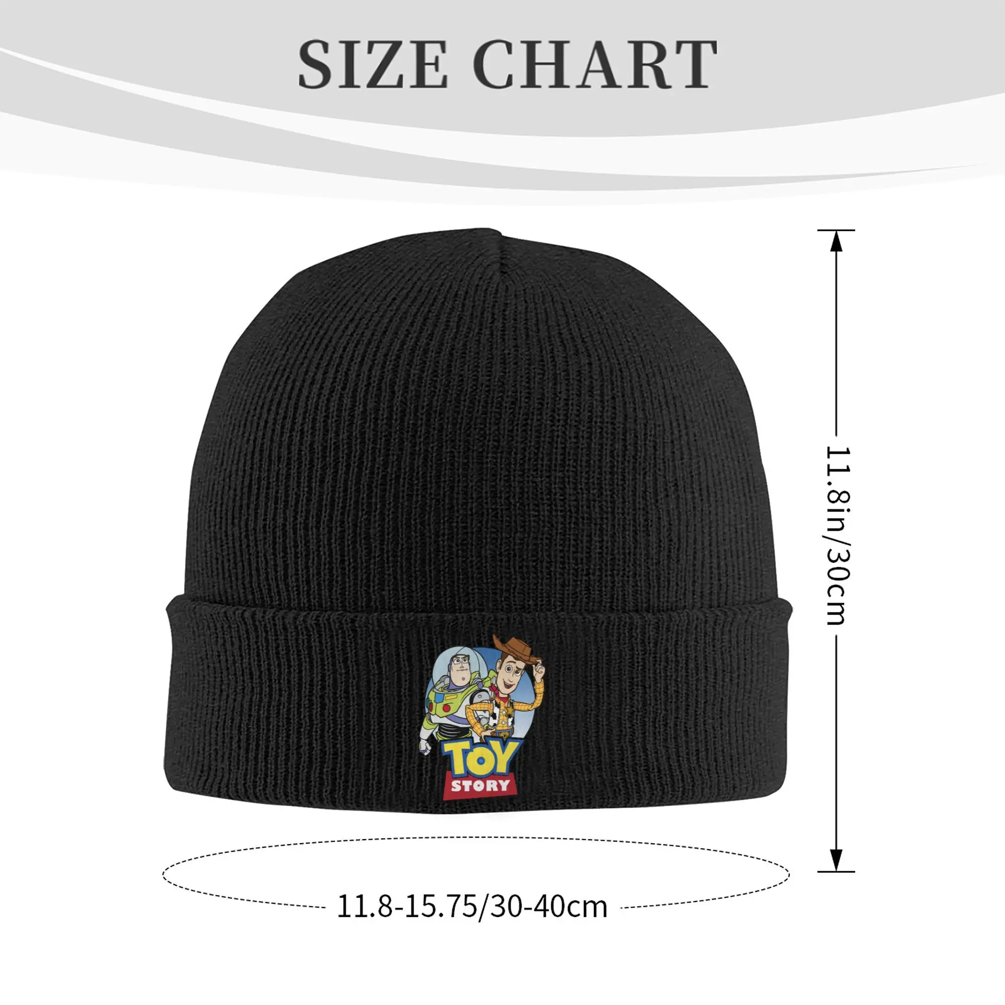 Custom Toy Story Woody Buzz Lightyear Bonnet Hats  Hip Hop Knit Hat For Women Men Warm Winter  Skullies Beanies Caps