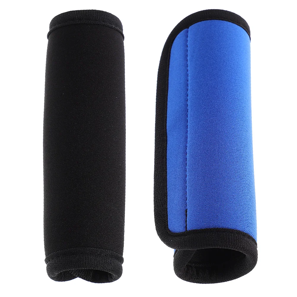 

2PCS Suitcase Luggage Grip Black Hand Protectors Blue Neoprene Travel Suitcase Handle Cover Accessories Hand Protectors