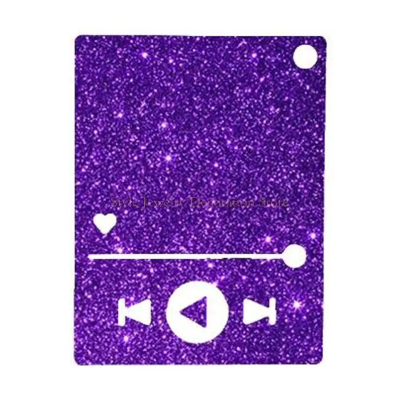D46E Music Player Silicone Stampo Cragi fai -da -te Clay Resina Clay Casting Stampo Masto Cashing Mormo Gioielli Strumento