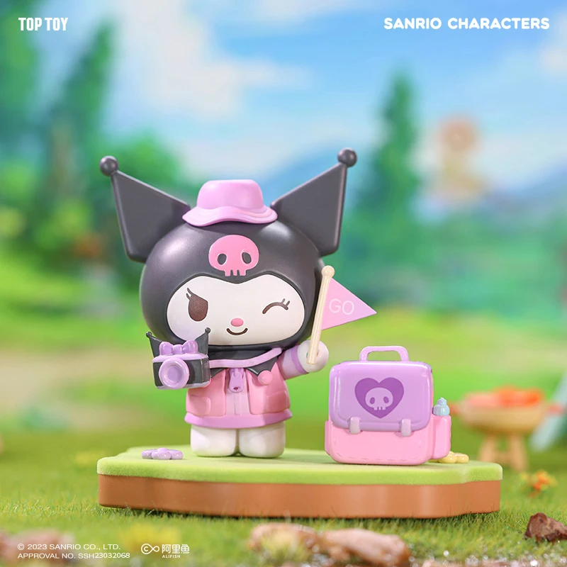 TopToy サンリオキャンプパートナーブラインドボックスかわいい耳犬オフィス人形グッズフィギュアおもちゃと趣味アクション玩具フィギュア