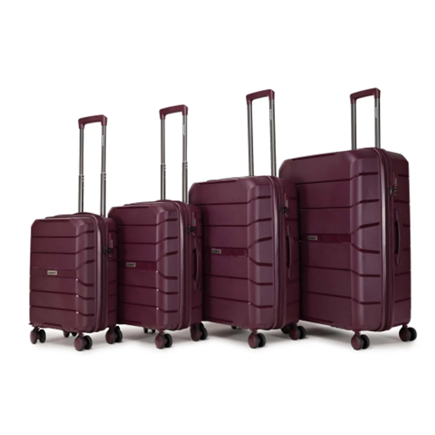 4-piece luggage set wheeled luggage hard luggage with four swivel wheels luggage suitable for work travel vacation