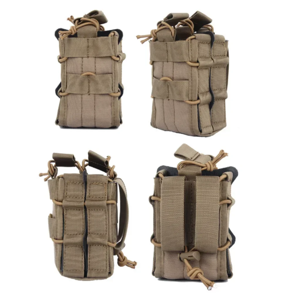 Tactical Molle Single Double Magazine Pouch for M4 M14 M16 AR15 G36 Magazine Hunting Outdoor Tool Waist Mag Holder