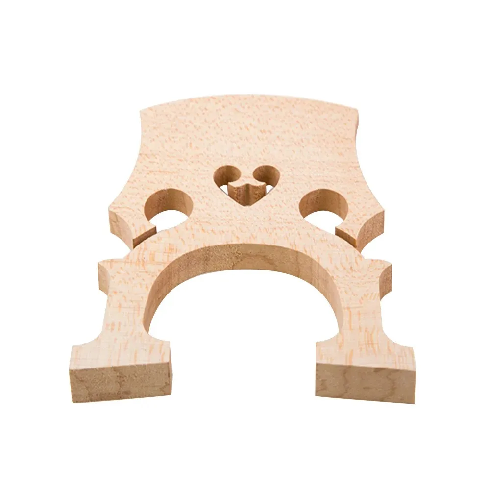 IRIN Double Bass Bridge 4/4 3/4 1/2 1/4 1/8 Maple Double Bass Bridge Double Bass Parts Stringed Instrument Accessories