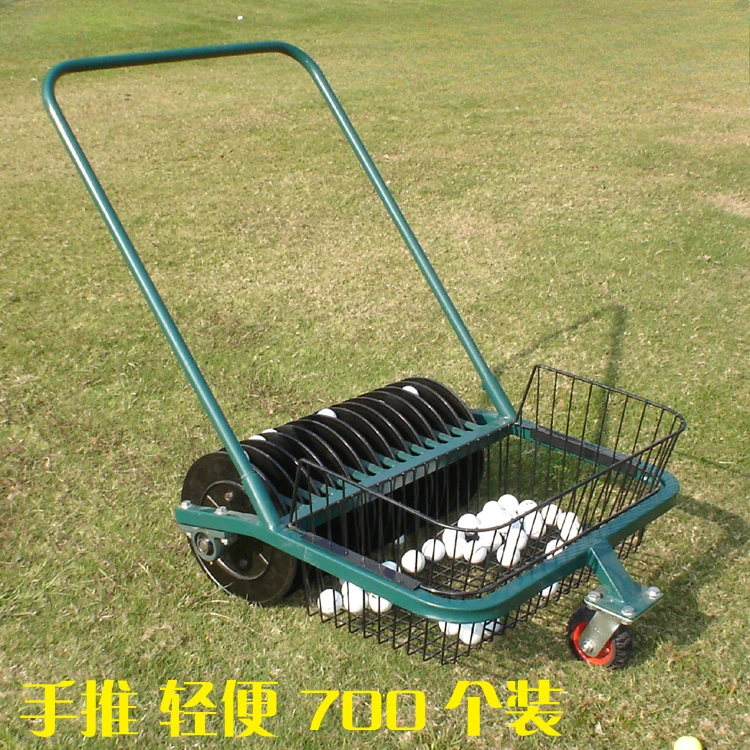 Hand push ball pick-up machine Driving range Hand push ball pick-up cart