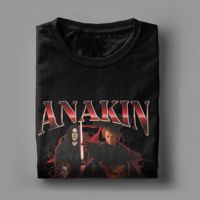 Anakin Skywalkers T Shirt Men Cotton Vintage T-Shirts Crew Neck  Tees Short Sleeve Clothing Gift Idea