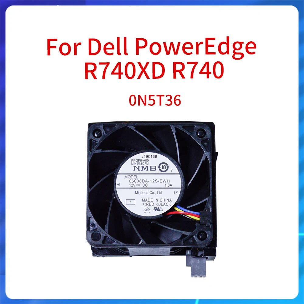 

New Original for Dell PowerEdge R740 R740XD Server N5T36 0N5T36 CPU Heatsink Cooling Fan CN-0N5T36 Radiator Fan Cooler