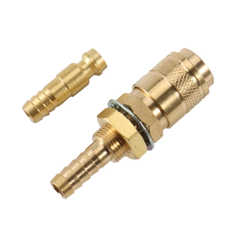 อะแดปเตอร์แก๊สระบายความร้อนด้วยน้ํา Quick Connector สําหรับไฟฉายเชื่อม TIG หรือปลั๊กไฟฉายเชื่อม MIG