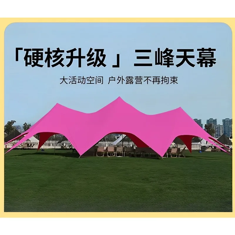 Outdoor Three-Peak …