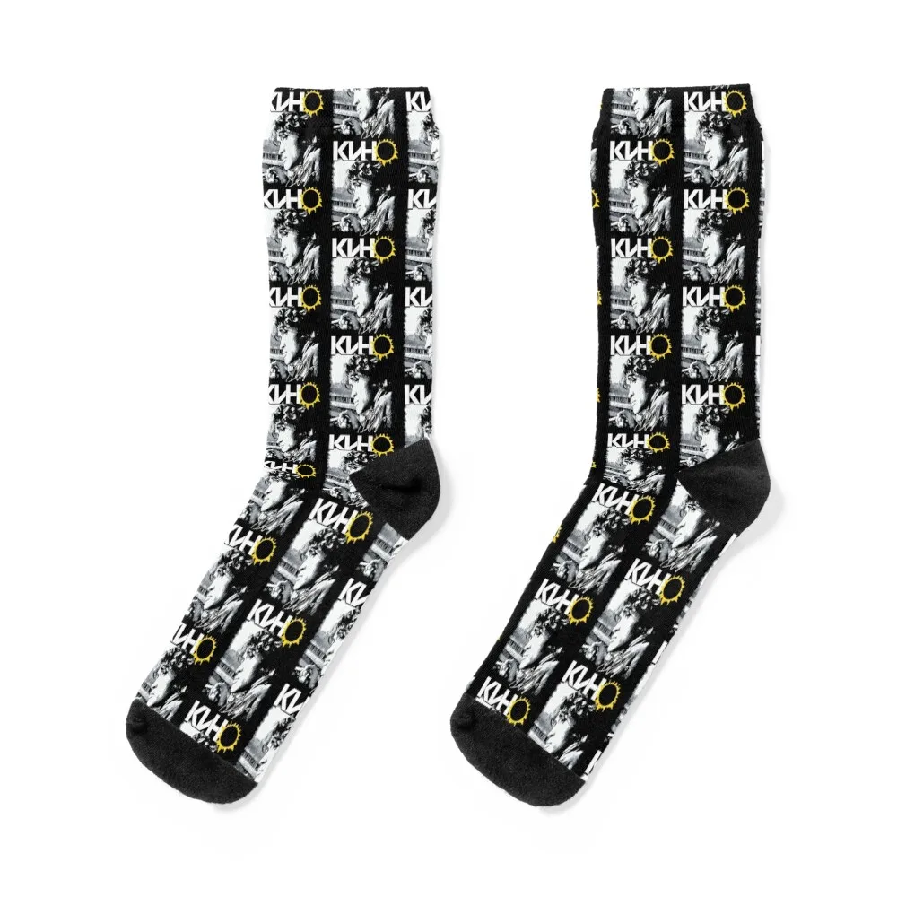 

Viktor Tsoi (Виктор Цой), KINO Rock Band Socks sports and leisure japanese fashion Children's cute Designer Man Socks Women's