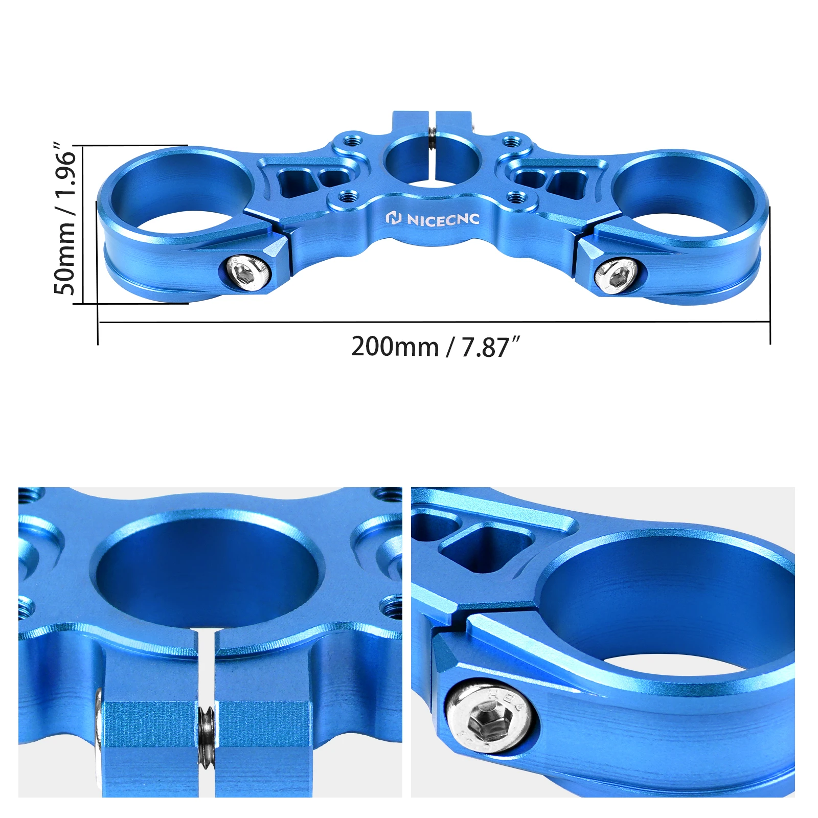 For Sur-Ron Surron Light Bee X S Motocross Upper Triple Clamp Top Link Plate Bracket Aluminum Electric Dirt Bike 2024 2023