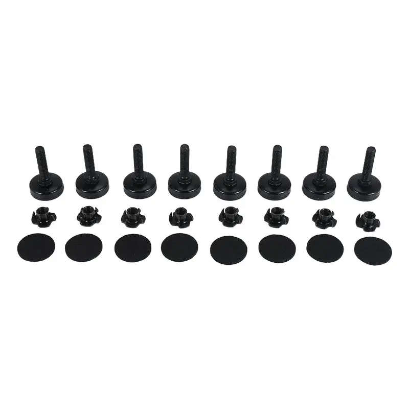 

ABHI-Furniture Levelers: Усиленные регулируемые опоры для мебели, ножки-выравниватели для шкафов, столов, стульев, подставки-увеличители