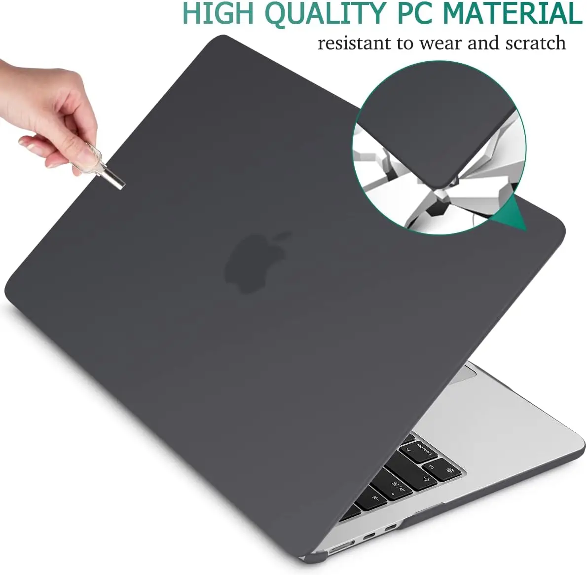 Funda de ordenador portátil para Apple Macbook Air Pro Retina, carcasa rígida para barra táctil de 11, 12, 13 y 14 pulgadas, 13,6, A2681