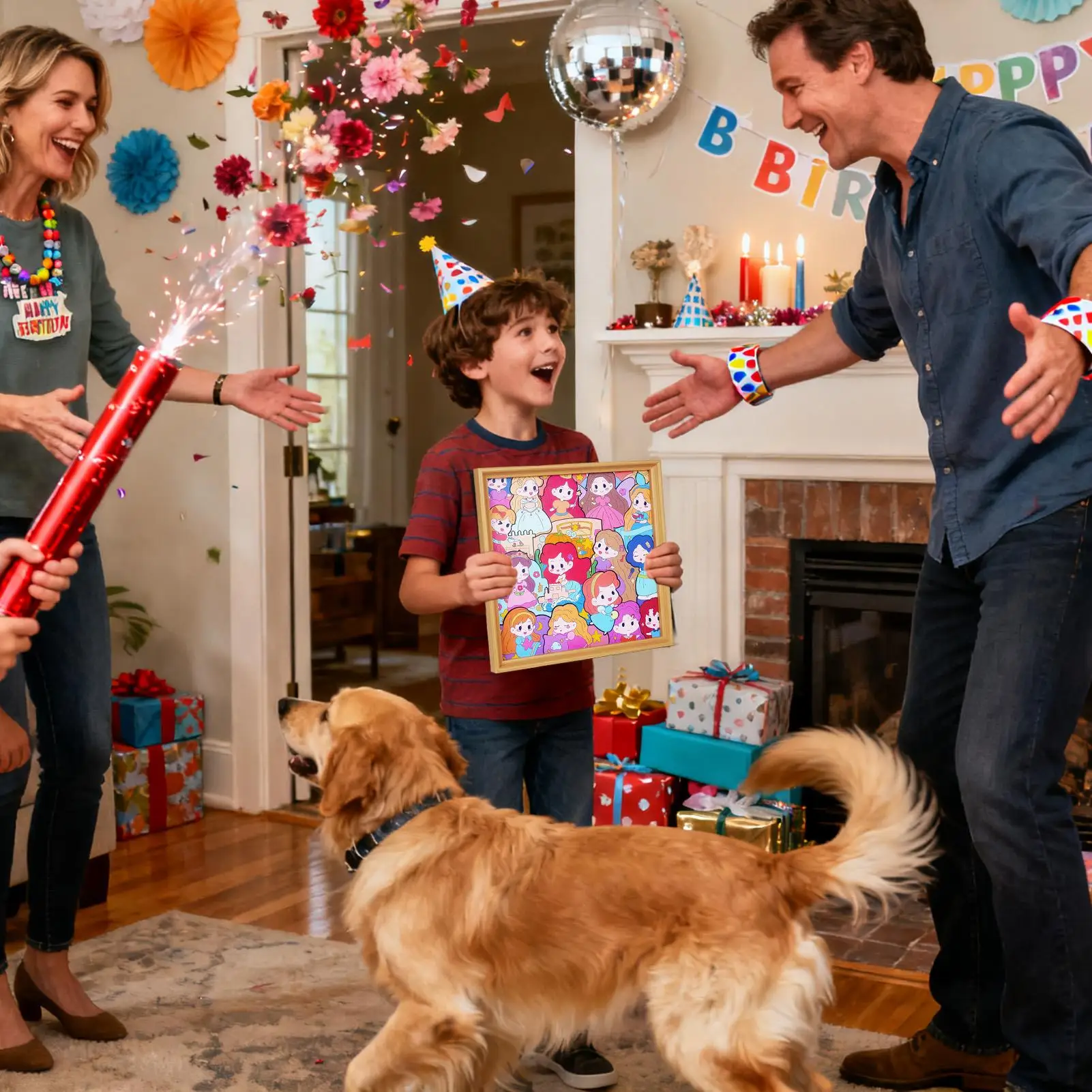 กรอบภาพปริศนาไม้ ของเล่นเสริมพัฒนาการ ระบายสีได้ ตัวต่อจิ๊กซอว์ลายการ์ตูน สำหรับเด็กชาย เด็กหญิง ใช้ได้ที่บ้าน เดินทาง และห้องนอน