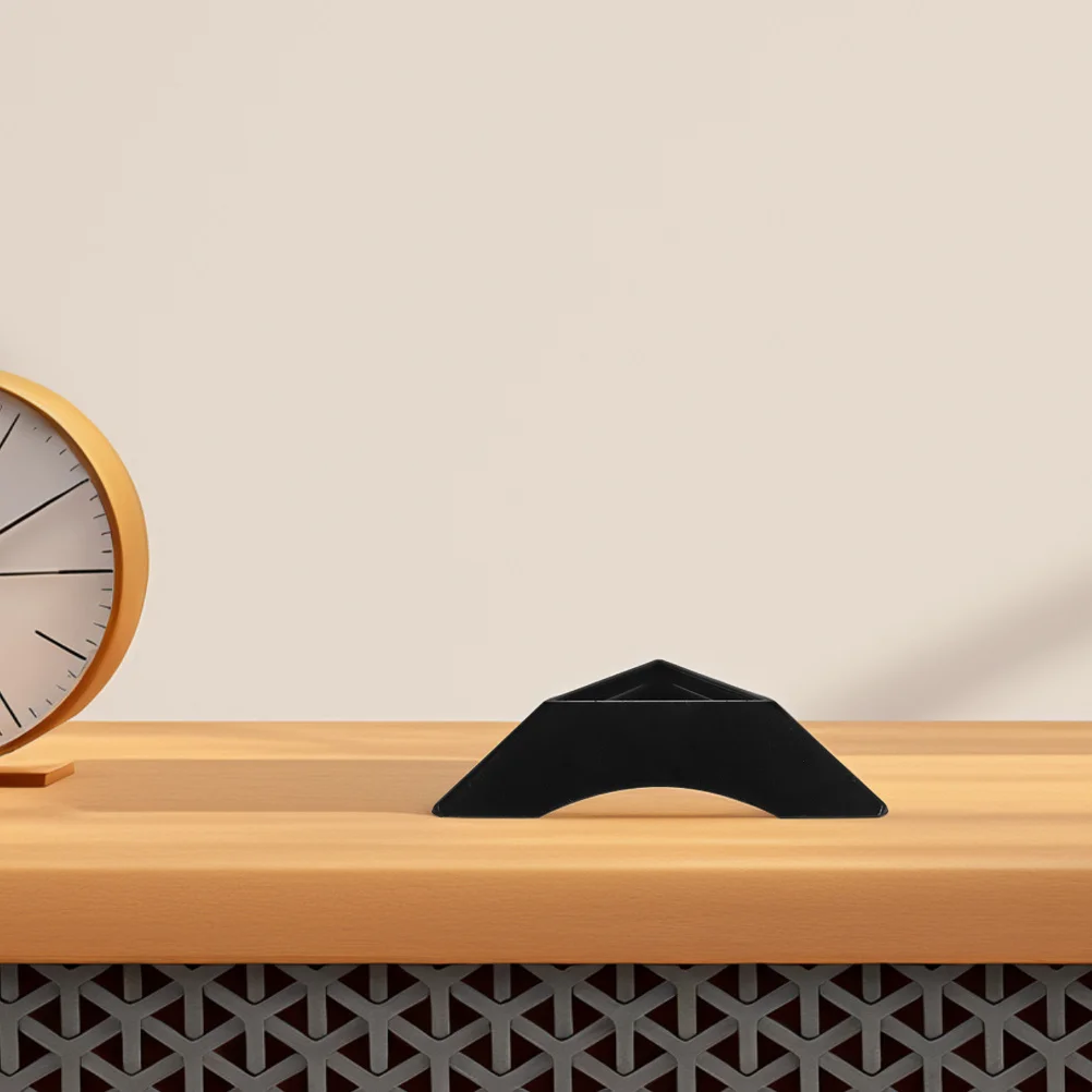 30 قطعة من حامل المثلث البلاستيكي ذو الركيزة المكعبة، حامل عرض صغير لمكعب السرعة للأطفال، حامل ثلاثي القوائم باللون الأسود