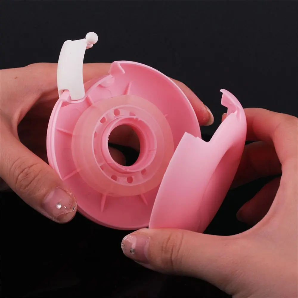 New Plastic Eyelash Masking Tape Cutter Professional Heart Donut Shape Eye Tape Holder Eye Extension Tape Division Equipment