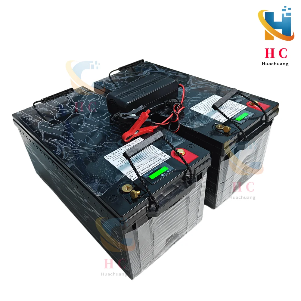 Waterproof 48V 80Ah 100Ah 120Ah 150Ah LiFepo4 Lithium Battery for 5KW Motorhome Solar Storage Boat Inverter Golf Cart