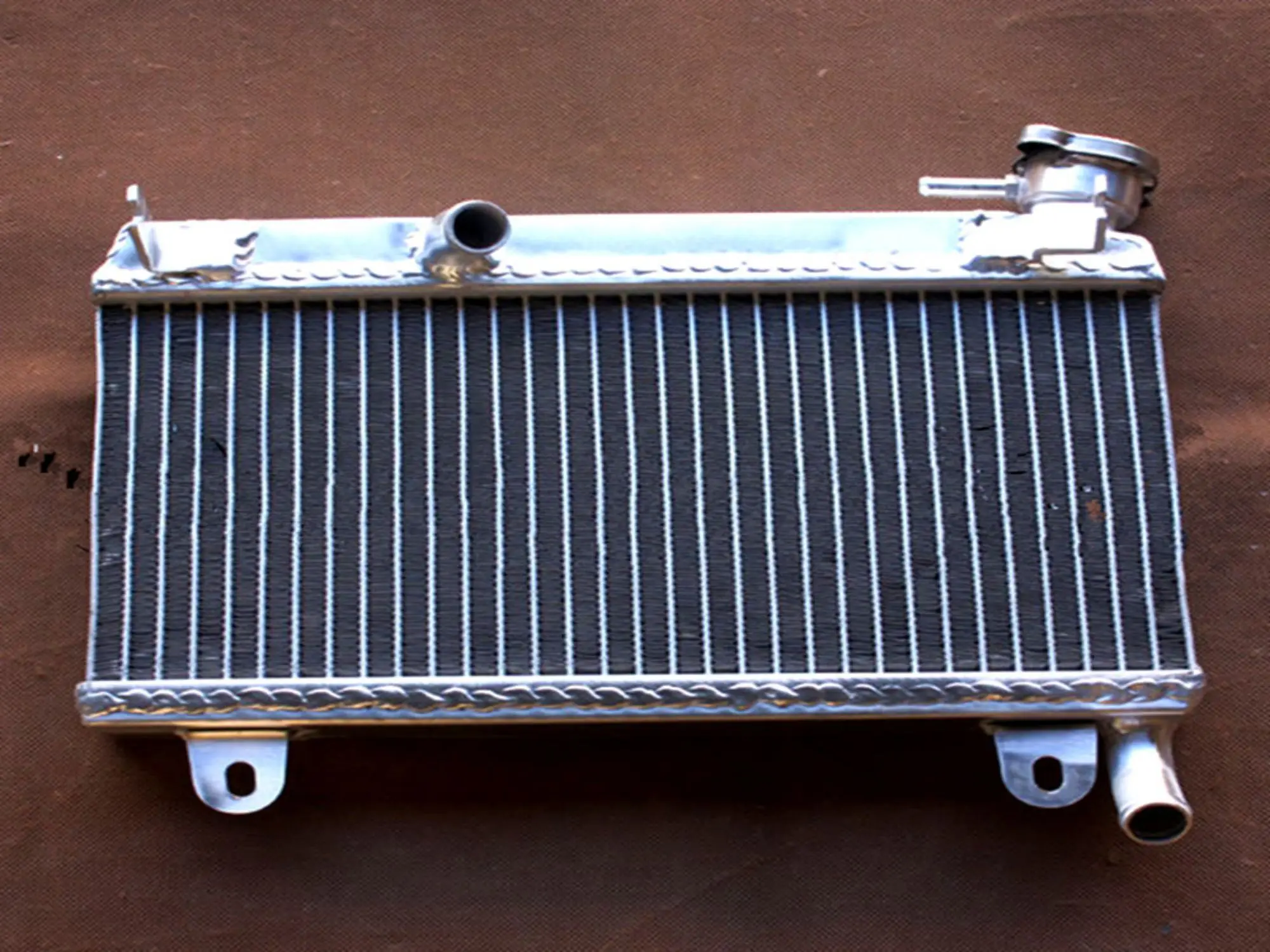 For 1983-1988 Suzuki GAMMA RG250 GJ21A RG 250 Aluminum Radiator Cooler Cooling Coolant 1983 1984 1985 1986 1987 1988