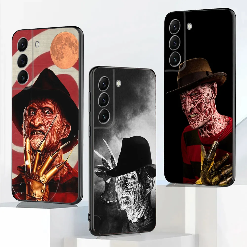 Мягкий черный Чехол F-Freddy из фильма «ужас» K-Krueger для Samsung Galaxy A20,A21s,A22,A31,A32,A52,A53,A72,73,A80,A91