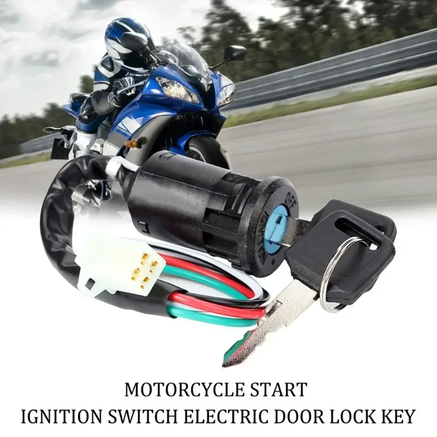 Secure Your Ride with a Turn of the Key!  Universal Ignition Switch - Fits Most Motorcycles & ATVs.