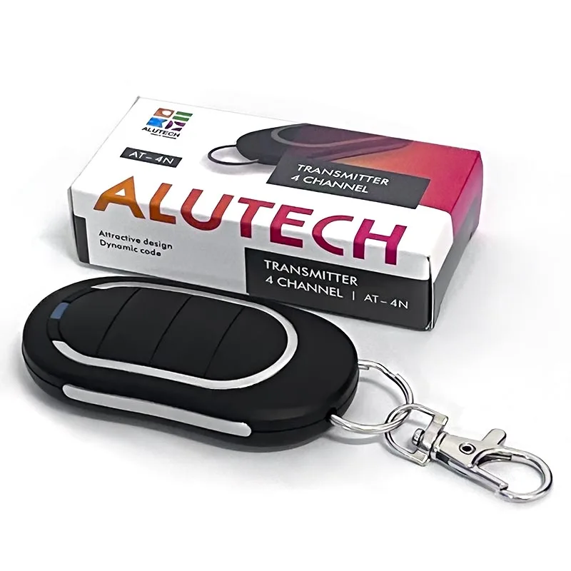 868 ALUTECH AT-4N AT 4N AT4N AT-4N-868 868MHz Garage Remote Control 868.35MHz Gate Remote Control Garage Door Opener Transmitter
