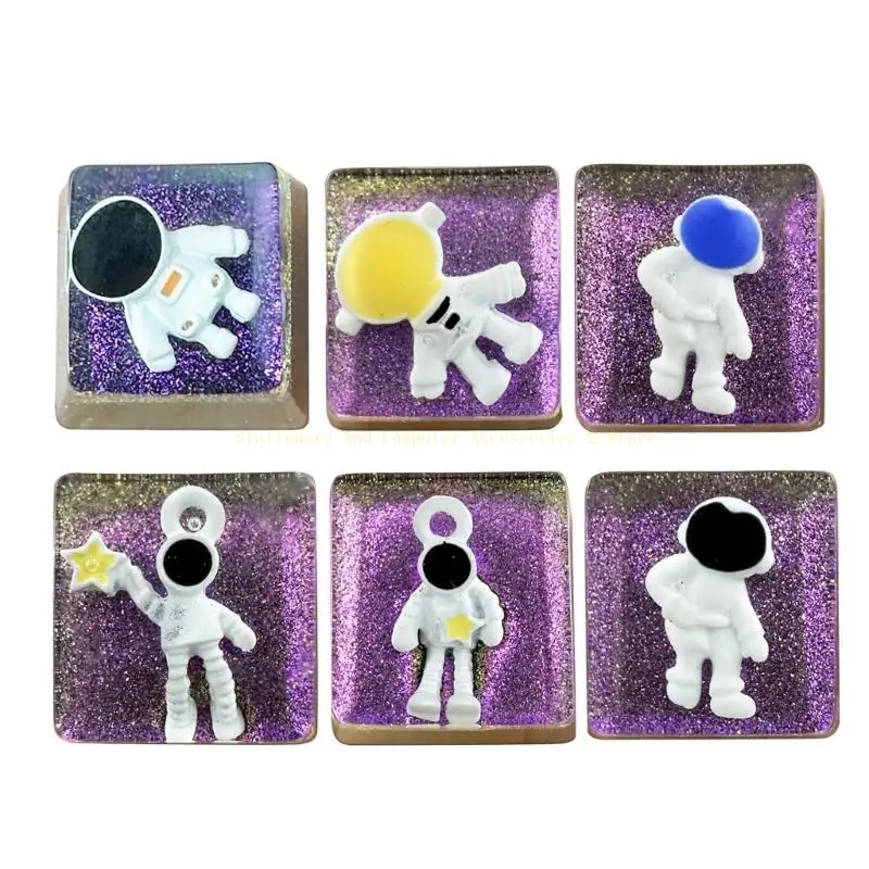 

OEM Keycap Mechanical Keyboards Keycap Resin Backlights Astronauts Keycaps