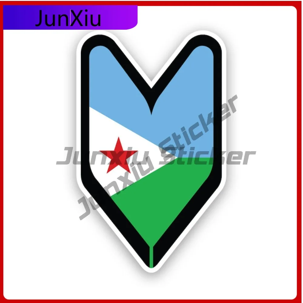 

Djiboutian Driver Badge Stickerwaterproof Outdoor Decalswakaba Funny Laptop Waterproof Vinyl Decal For Suvs Protection Creative