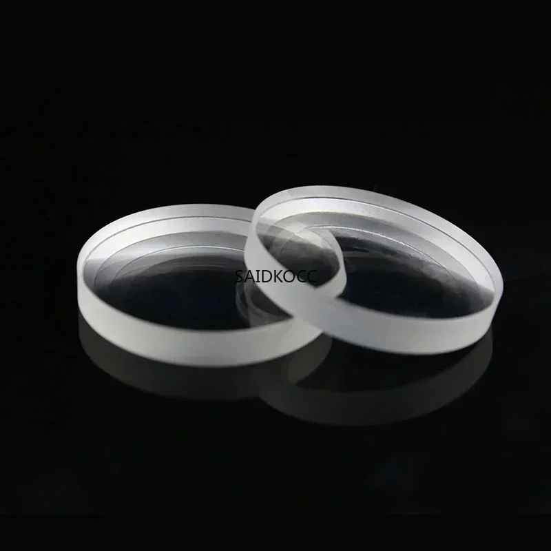 SAIDKOCC Optical Glass Sight with Brackets - Biconcave Lens Dia 43mm 50mm Achromatic Reducing Eyepiece