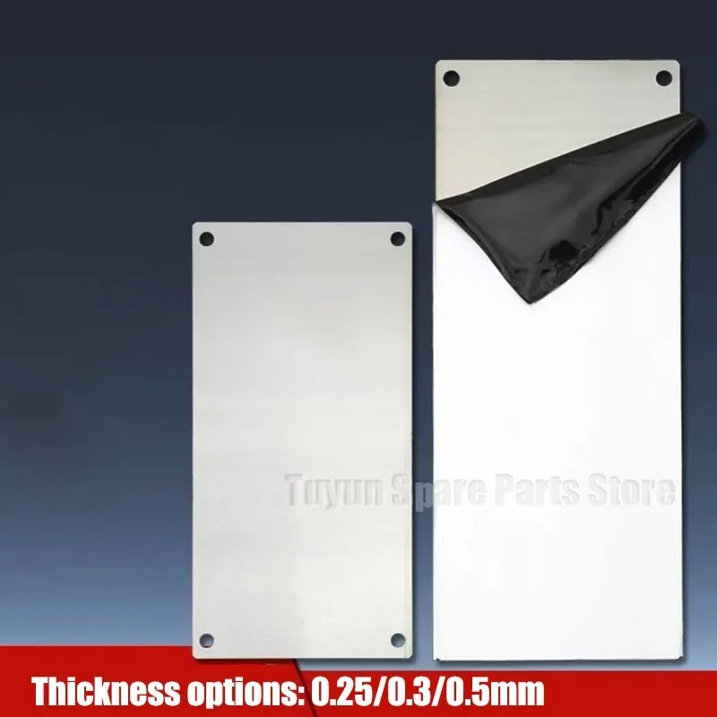 Pad printing machine steel sheet Blank steel plates for Printer inkjet pad printer 8-hole steel plate Spare part