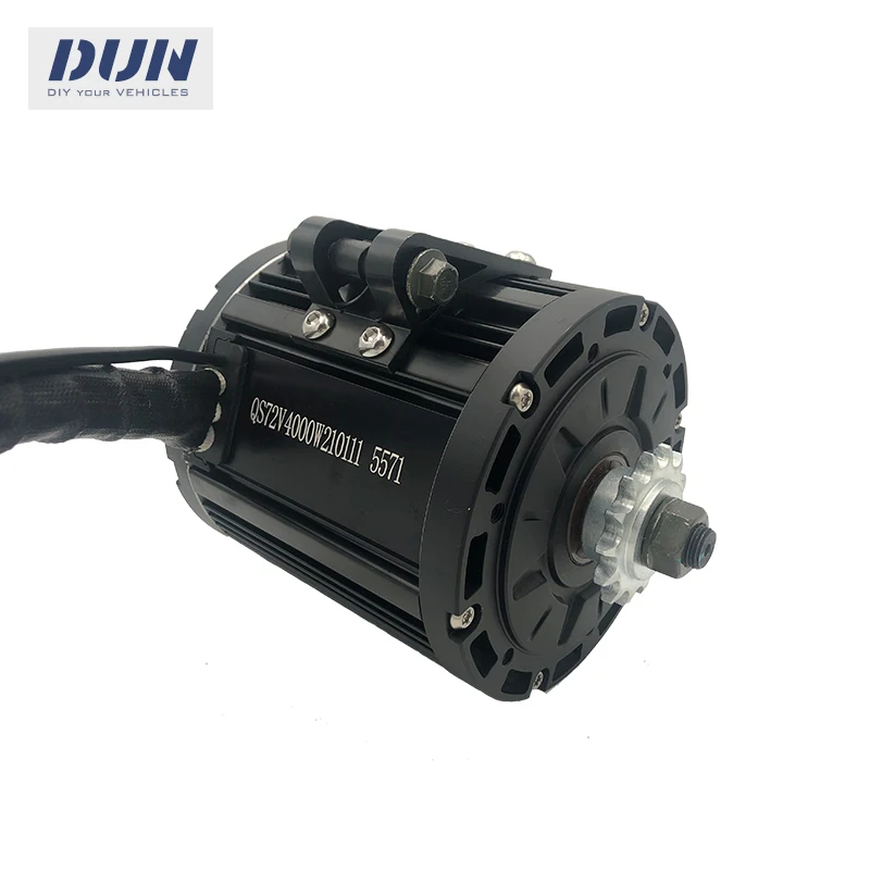 QS138 4KW 90H 72V peak 13KW Mid-Drive Motor For Light Motorcycle Dirtbike Moped