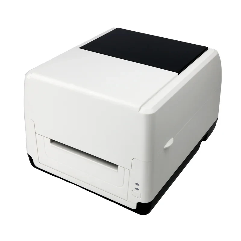 4inch Thermal Transfer Printer With USB Satin Ribbon Washing Clothing  Support Auto /without Cutter