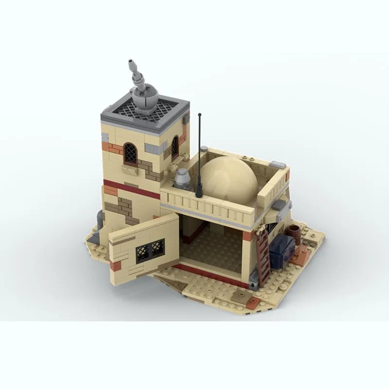 بقعة MOC-112090 اللبنات تاتوين منزل الصحراء تكنولوجيا الطوب كوكب هدية الحلي جزيئات صغيرة مجمعة بناء