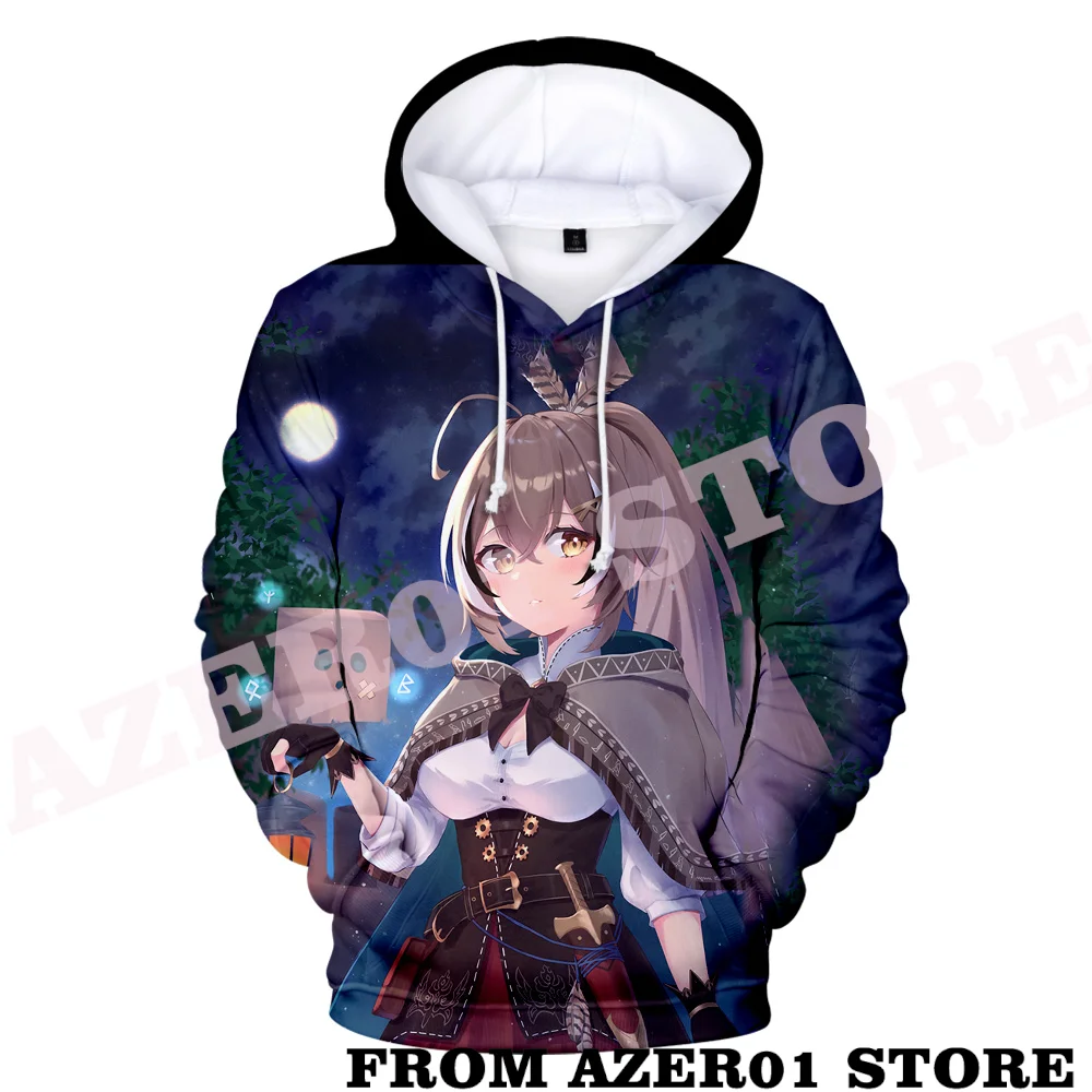 HOLOLIVE VTuber Nanashi Mumei Merch Hoodies Fall Winer Suit Hoodie Sportswear Hooded Kawaii Women/Men The hooded Sweatshirt