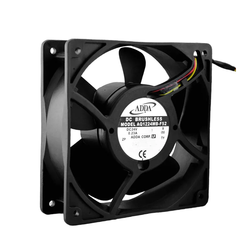 ORIGINALE AQ1224MB-F52 24V 12038 120*120*38mm NUOVO RADIATORE VENTOLA DI RAFFREDDAMENTO