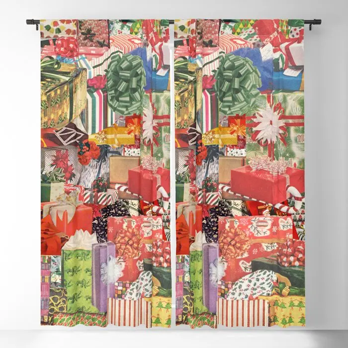 The Gift That Keeps On Giving Blackout Curtains 3D Print Window Curtains For Bedroom Living Room Decor Window Treatments