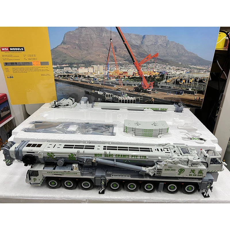 WSI Diecast 1:50 Scale LIEBHERR LTM 1500-8.1 Alloy Crane Model 51-2083 Collection Souvenir Display