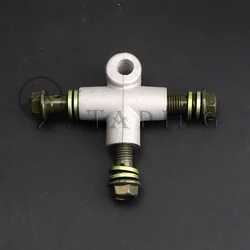 10mm Hydraulic Brake Hose Pipe Tee Coupling Tee Fitting Tee Connector 3way Adapter For Motorcycle Dirt Pit Bike ATV Brake System