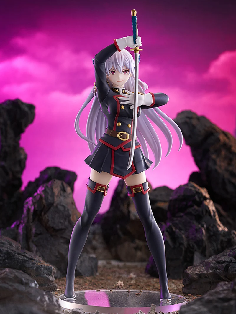 Oryginalny GoodSmile POP UP PARADE Mato Seihei No Slave Uzen Kyoka 20CM figurki akcji z Anime Model ozdoba zabawka