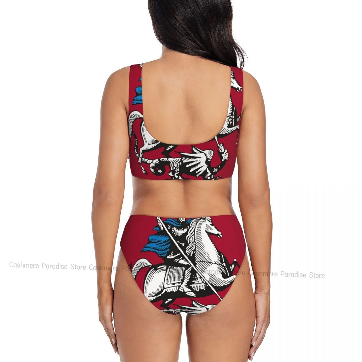 Le Push-Up drapeau de Moscou Sexy Bikini femmes maillots de bain femme maillot de bain natation bain