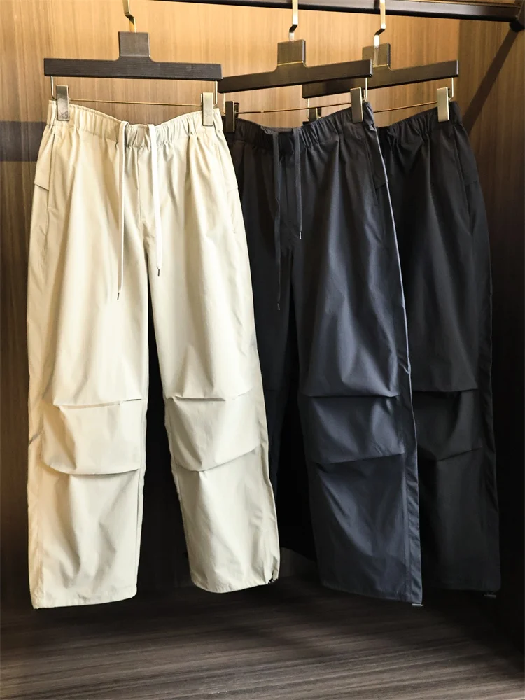 

Men's Outdoor Waterproof Breathable Casual Pants Summer 2025 Straight Leg Spor Faionable Urban Sle Long Trousers