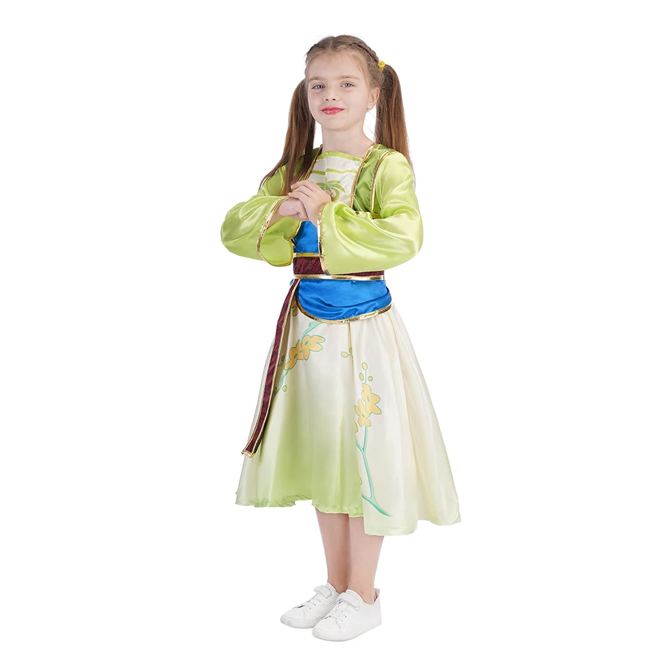 Disney Mulan Princess Dress Up abiti bambini New Movie costumi Cosplay bambini Halloween Birthday Party Performance Outfits