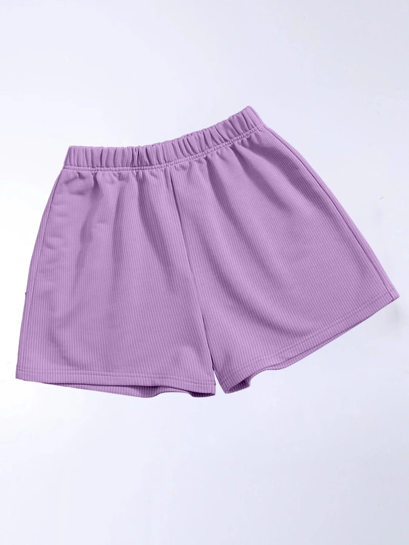 Einfarbige Damen-Shorts, Yoga, Fitness, äußere Damen-Shorts mit hohem Stretchanteil, atmungsaktiv, Freizeithose – Detail 17