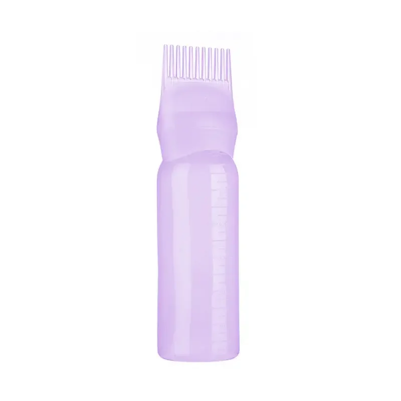 120 ml 4.06 oz Haar Verven Fles Squeeze Applicator Fles Olie Plastic Haarverf Fles Haarkleuring Kappers Styling Tool