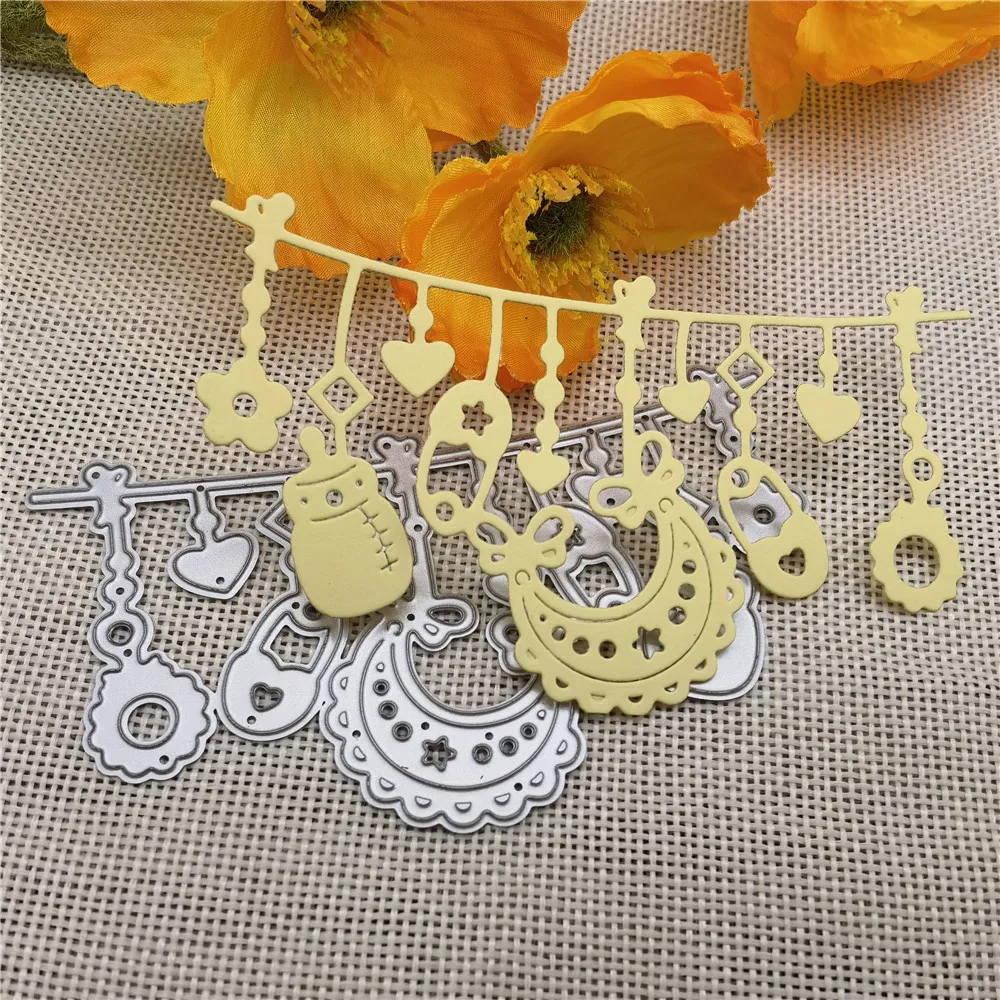 baby border frame lace Metal Cutting Dies Stencils for DIY Scrapbooking/photo album Decorative Embossing DIY Paper Cards