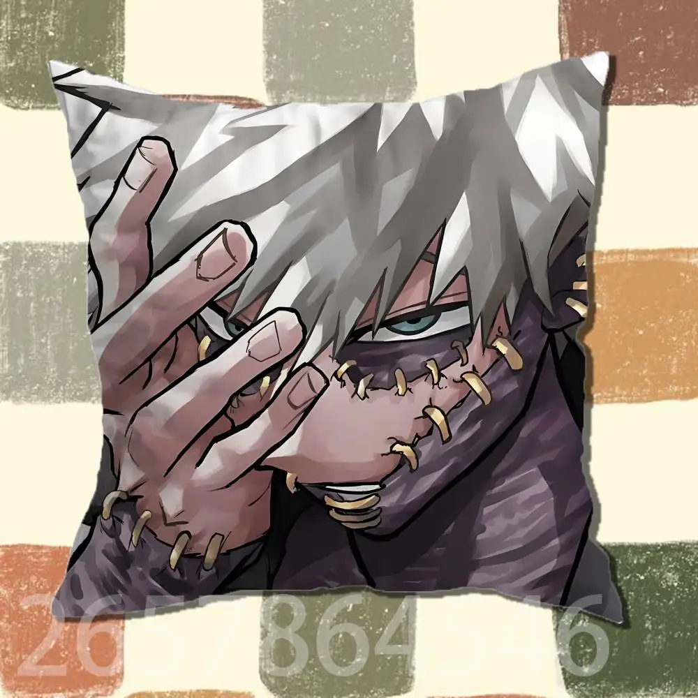 M-My H-Hero Academia D-Dabi Polyester Printed Pillow Cover Square 30 35 40 45 50 55 cm Soft for Sofa Bed Car Home Decor