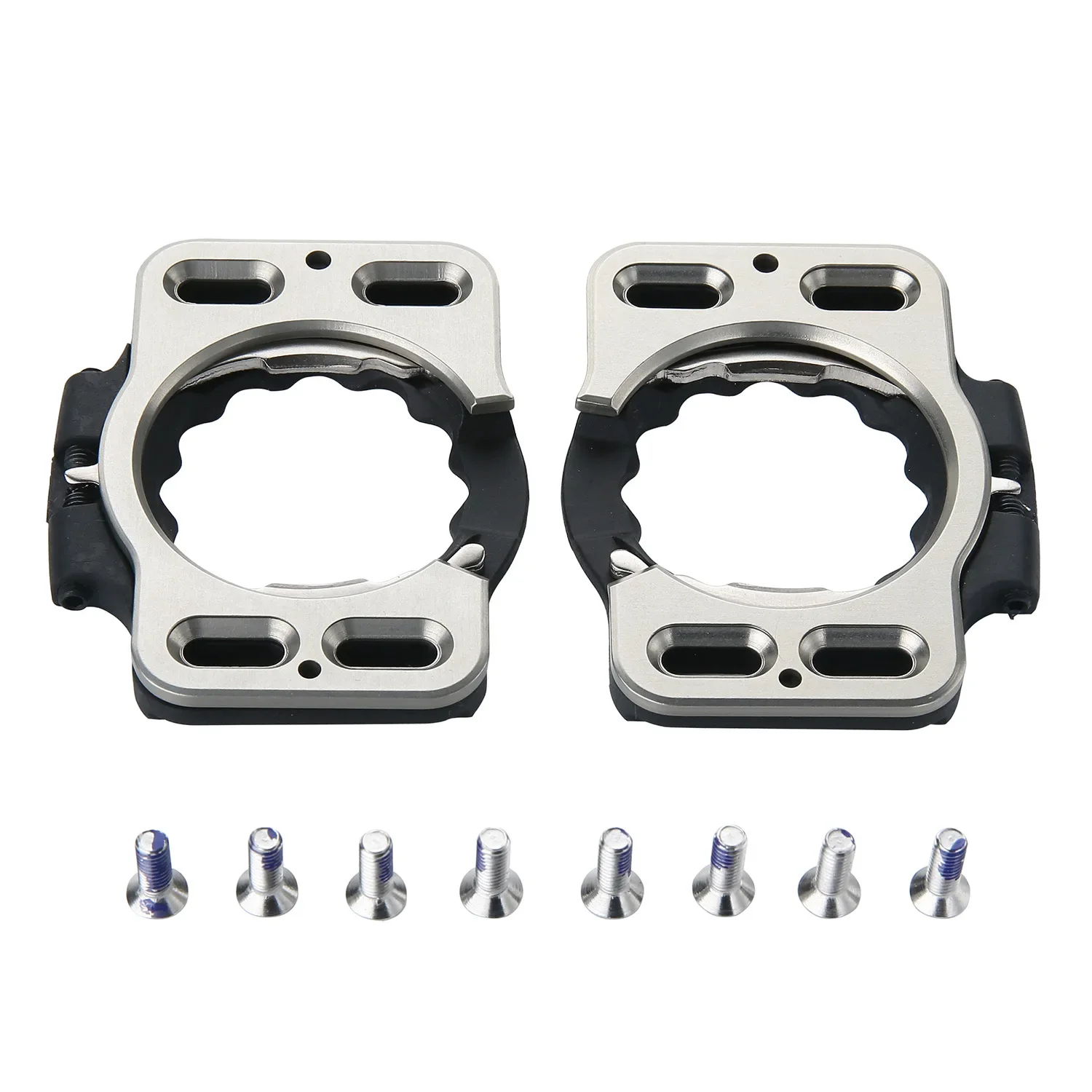 Road bicycle pedal clamp splint