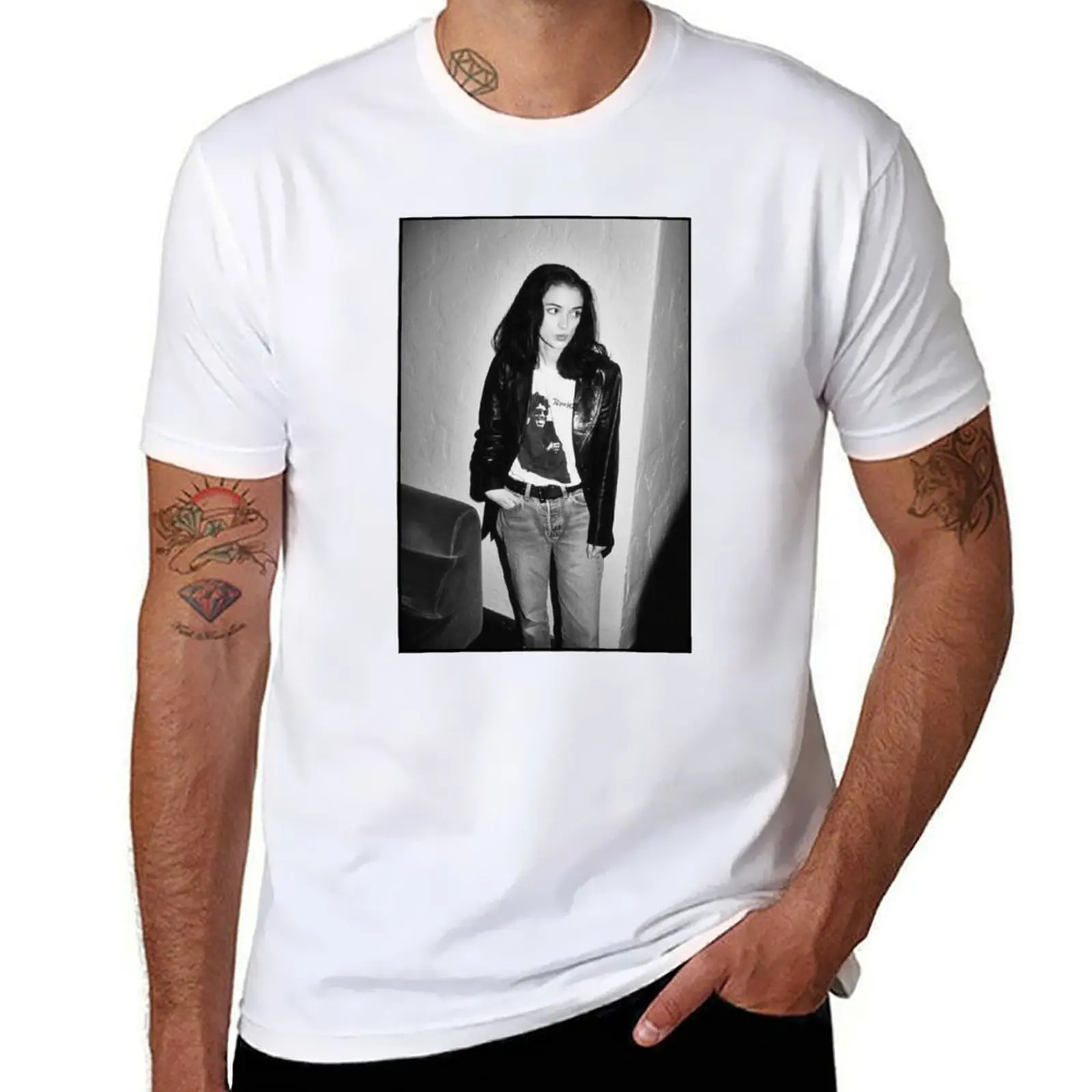 

Winona Ryder T-Shirt printed t shirts for man t shirt man cotton T-Shirt